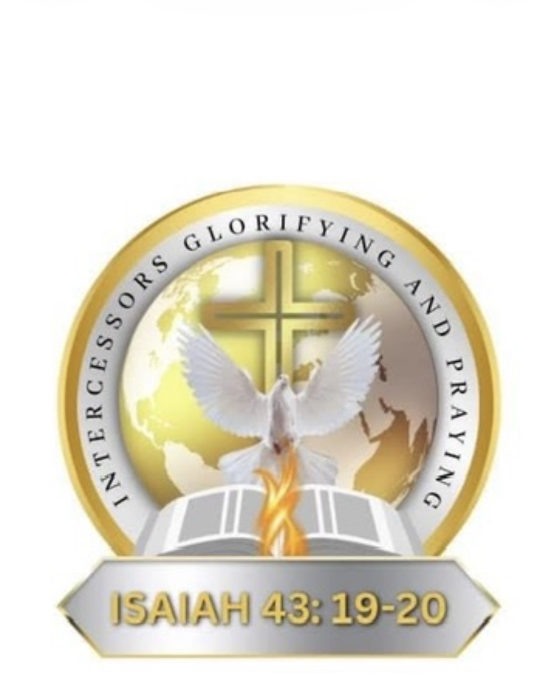 IGAP Ministries official logo—Intercessors Glorifying and Praying, Isaiah 43:19–20